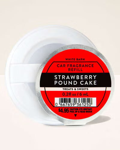 Strawberry Pound Cake - Bath & Body Works Refill