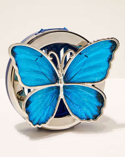 Garden Butterfly (Blue Wings) - Bath & Body Works Scent Holder