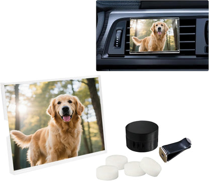 Car Photo Frame Air Freshener Vent Clip