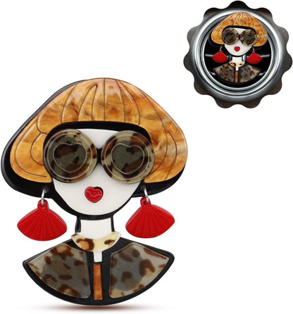 Lady Leopard Print