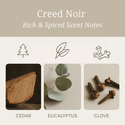 Aeris - Creed Noir Includes Clip + Refillable Scent Stone