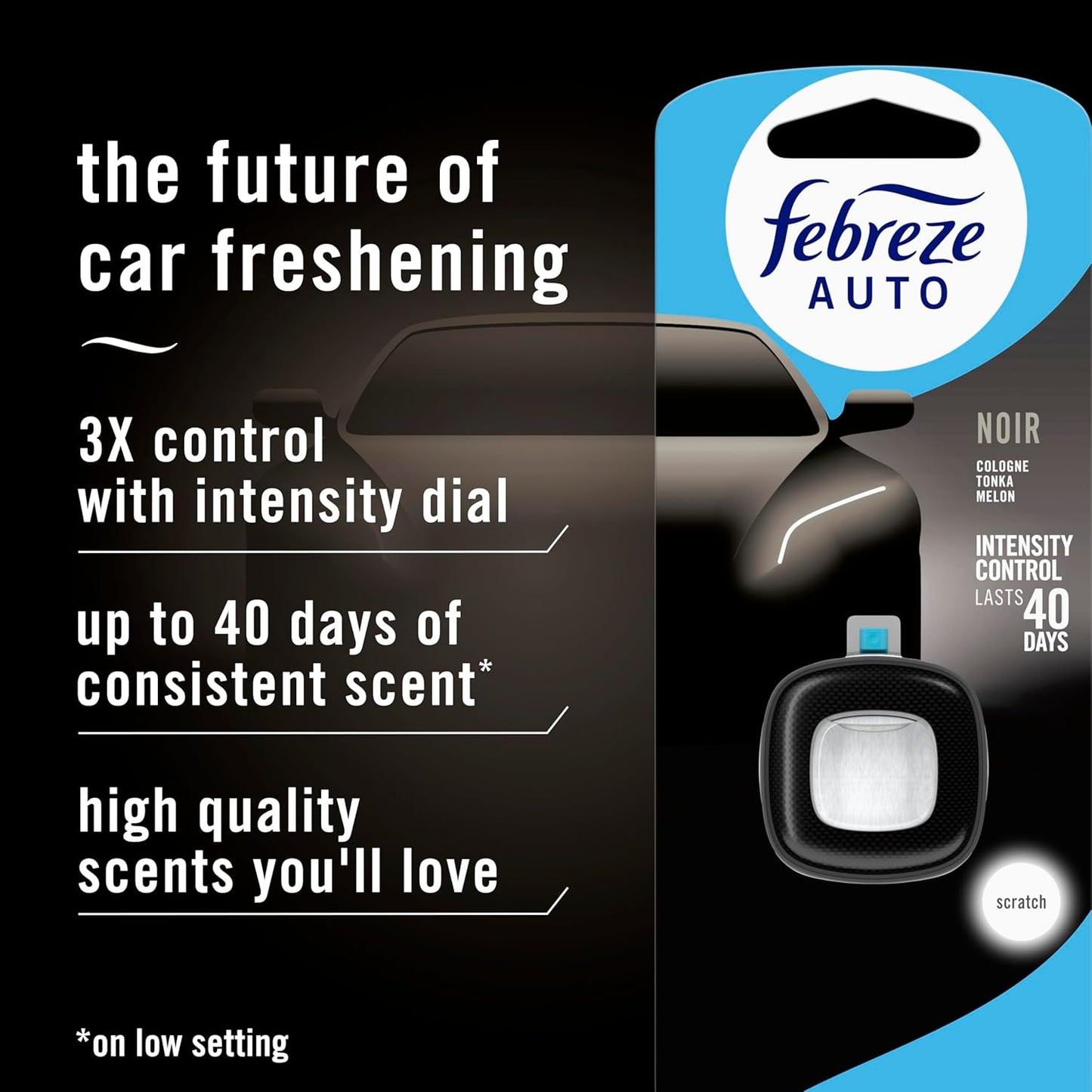 Febreze - Noir Vent Clip (1 Pack)