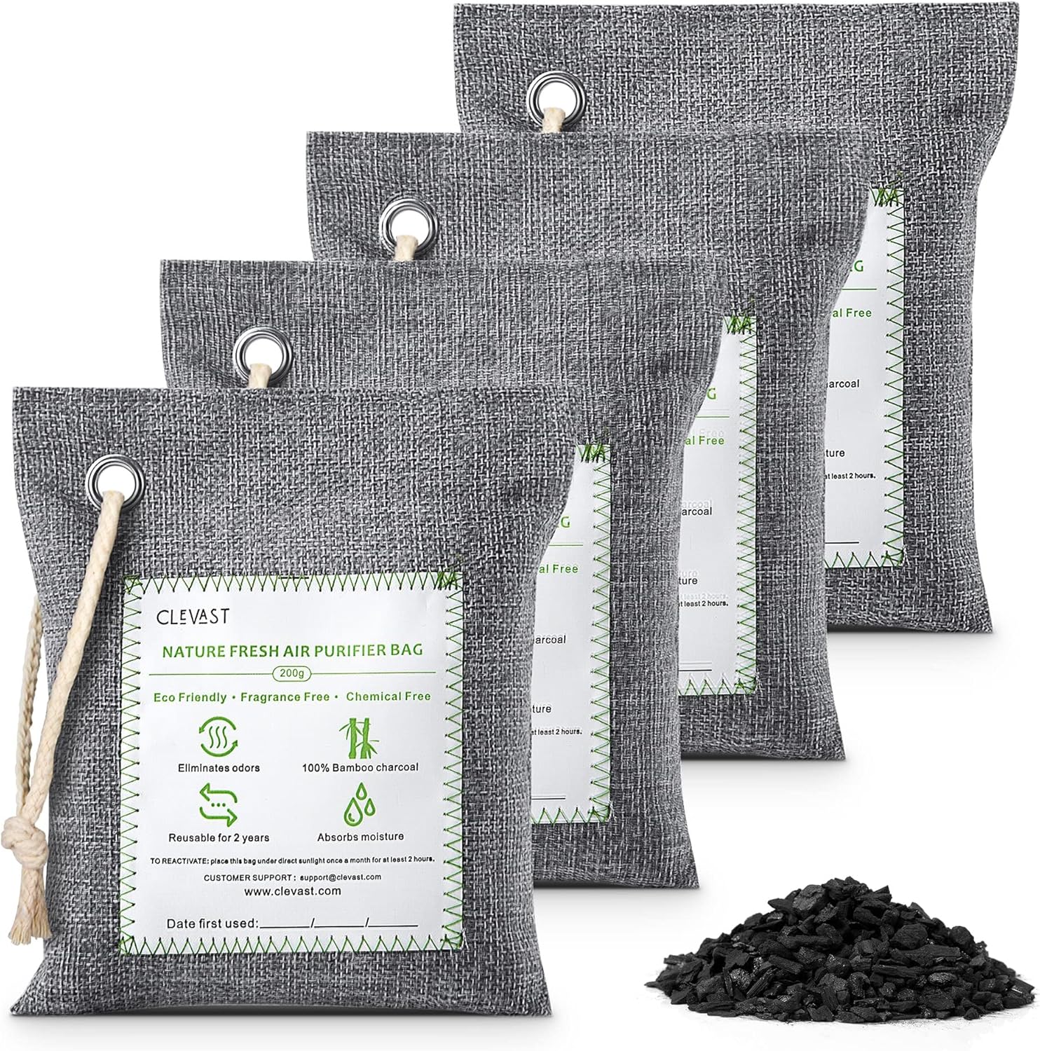 Bamboo Charcoal Air Purifying Bags