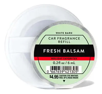 Fresh Balsam - Bath & Body Works Refill