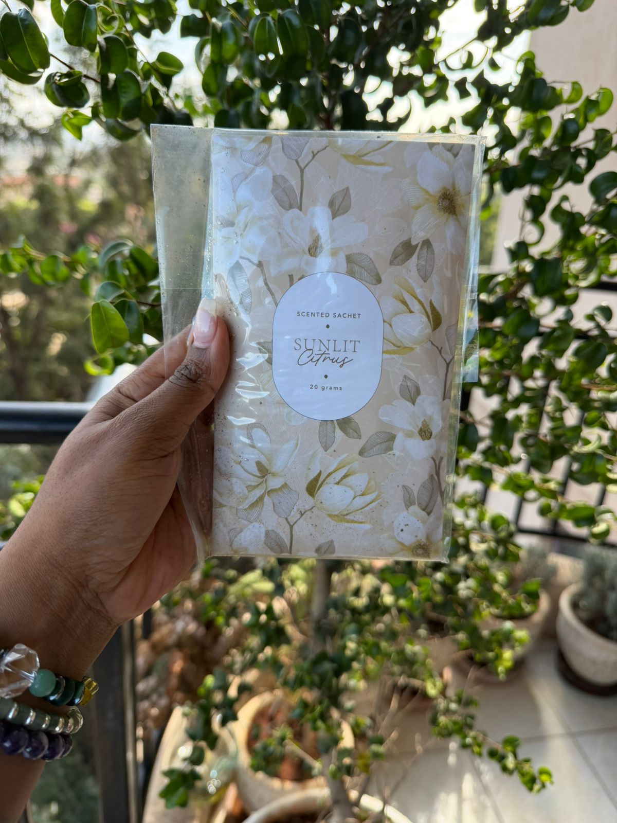 Sunlit Citrus- Scent Satchet