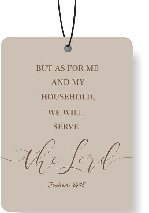 Christian Scripture Car Air Freshener