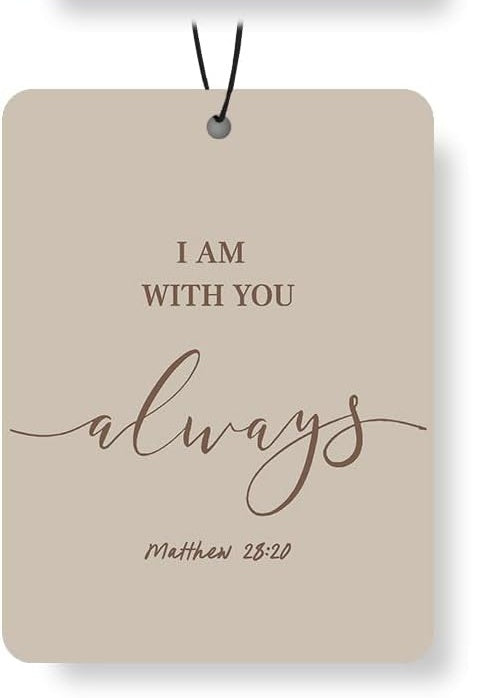 Christian Scripture Car Air Freshener
