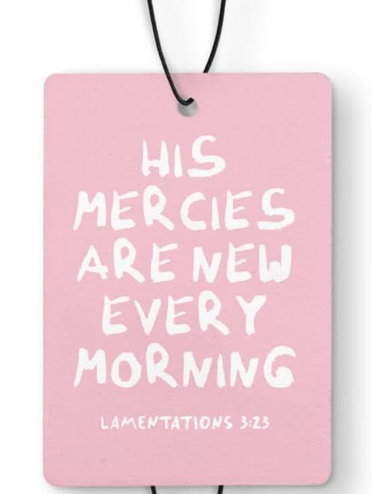 Christian Scripture Car Air Freshener